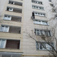 Промывка фасада здания по адресу Рязанский пр., д. 72, к. 1